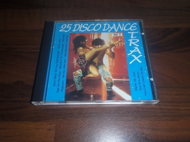 VARIOUS - 25 DISCO DANCE TRAX Vol.2 . cd ( Hyvä kunto )