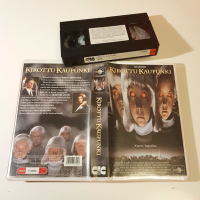 John Carpenterin Kirottu Kaupunki VHS