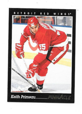 1993-94 Pinnacle #420 Keith Primeau Detroit Red Wings