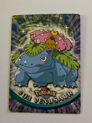 Pokémon Topps Venusaur #03 (1999) - Keräilykortti