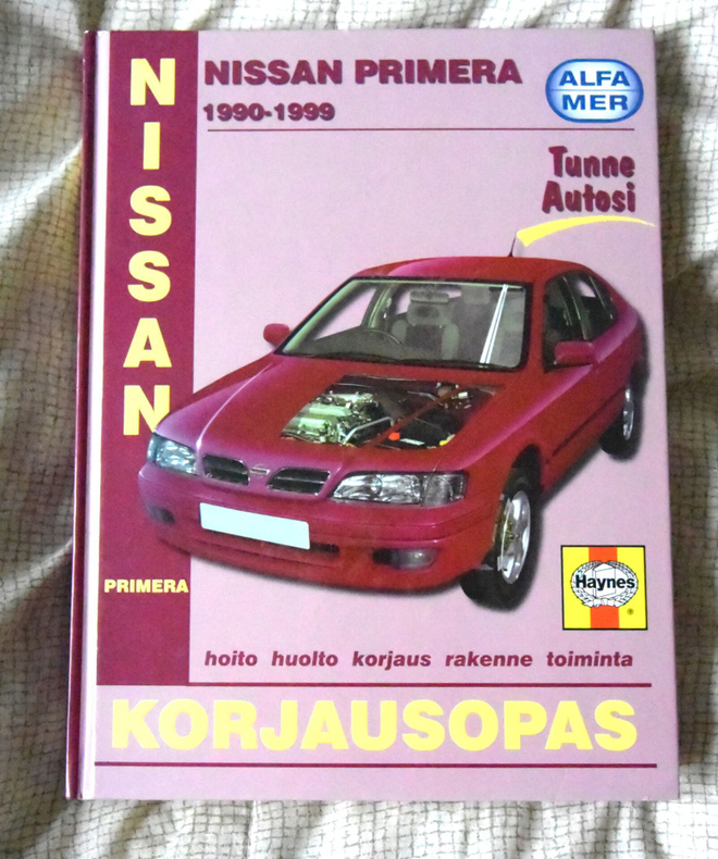 Nissan Primera 1990–1999 korjausopas