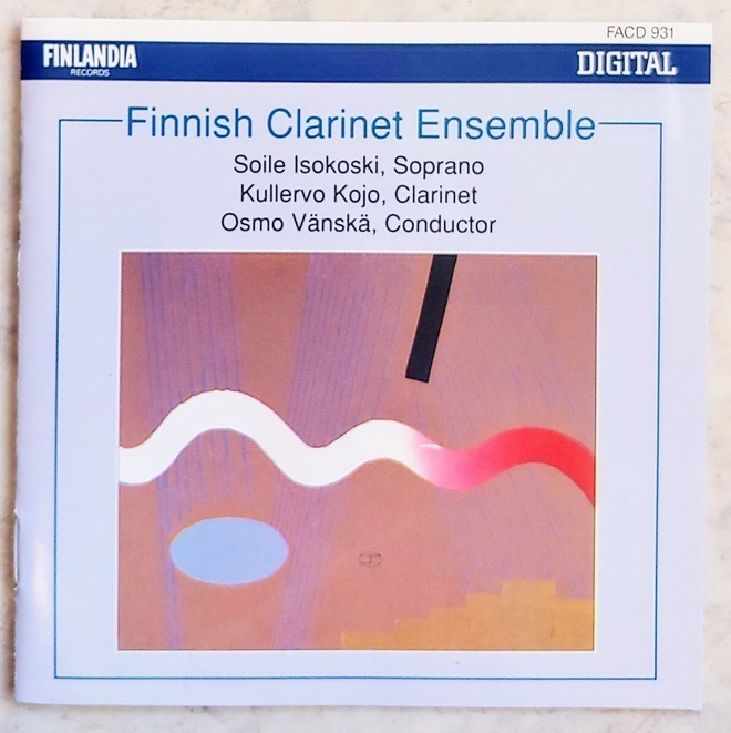 FINNISH CLARINET ENSEMBLE • VÄNSKÄ – Fazer Finlandia CD 1990