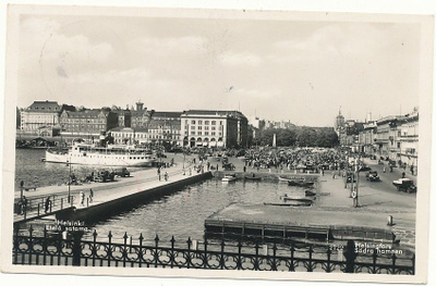 HELSINKI - vanha kortti, huom. LEIMAT