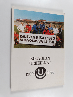 Jouko Ora : Kouvolan urheilijat 1900-1990 (signeerattu)