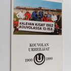Jouko Ora : Kouvolan urheilijat 1900-1990 (signeerattu) - pikkukuva 1