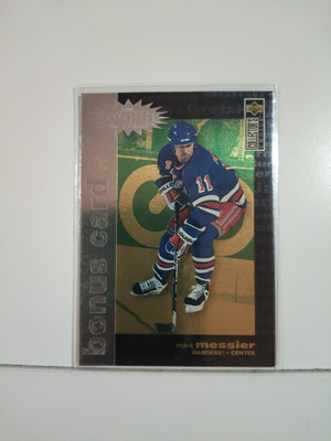 1995-96 Collector's Choice YCtG Silver Bonus#C6 Mark Messier