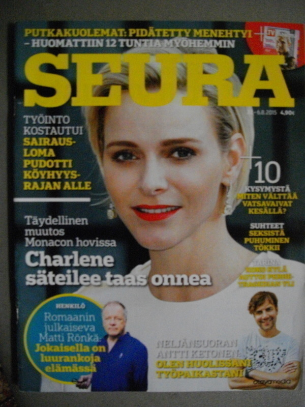 Seura lehti Nro 32/2015 (16.3)