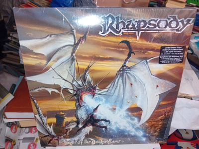 2LP Picture disc Rhapsody Power of the Dragon Flame ( UUSI )