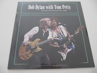 Bob Dylan With Tom Petty Across The Borderline 1986 LP