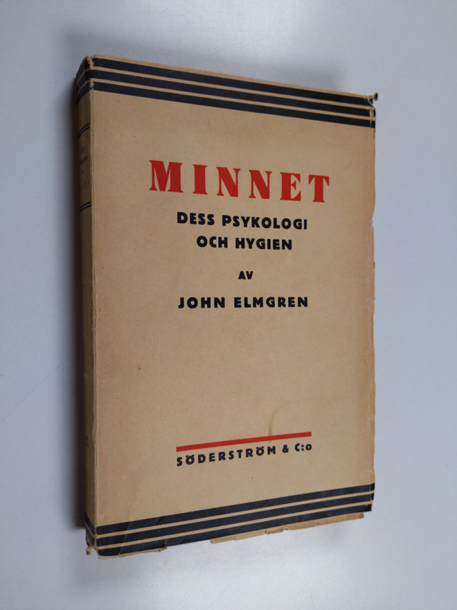 John Elmgren : Minnet : dess psykologi och hygien