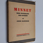 John Elmgren : Minnet : dess psykologi och hygien - pikkukuva 1