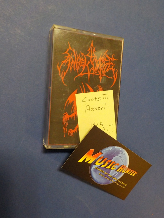 ANGEL CORPSE - GOATS TO AZAZEL RARE C-KASETTI