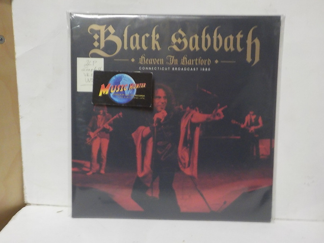 BLACK SABBATH - HEAVEN IN HARTFORD... UUSI UK 2021 2LP