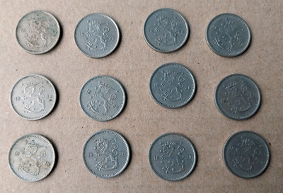 50 penniä 1939 - 12 kpl