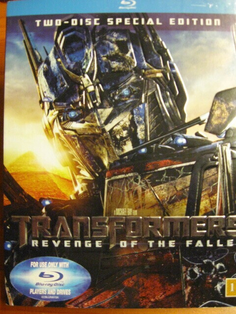 TRANSFORMERS - REVENGE OF THE FALLEN BLU-RAY SPECIAL EDITION