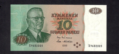 10mk 1980 X LIN-Hä Pakkasileä