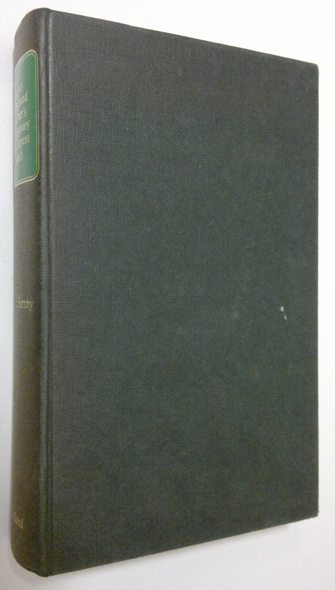 A. S. Hornby : Oxford advanced learner's dictionary of cu...