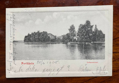 1905 Parikkala: Lehmusniemi (Elisenvaara-leima)