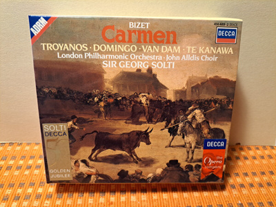 Bizet:Carmen-Troyanos,Domingo,Kanawa,Georg Solti etc. 3CDBox