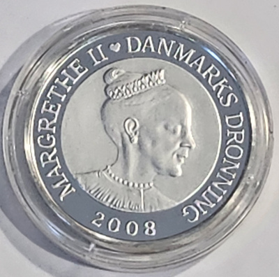 100 Kruunun juhlaraha Tanska Sirius 2008