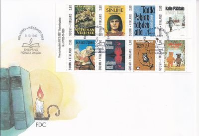 1997 FDC Kirja 1900- luvulla