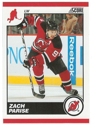 10-11 Score Glossy #292 Zach Parise