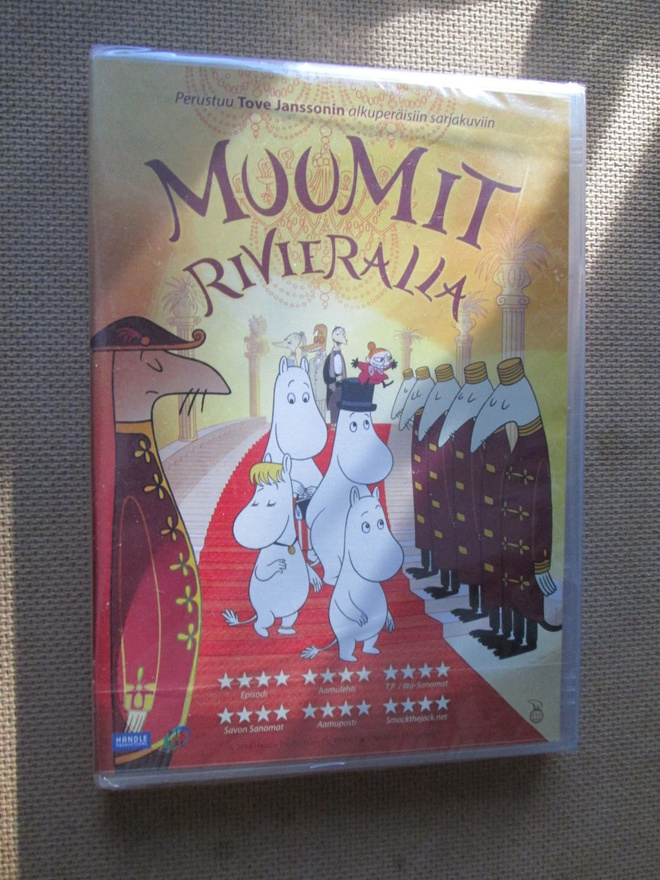 Muumit Rivieralla (uusi) DVD