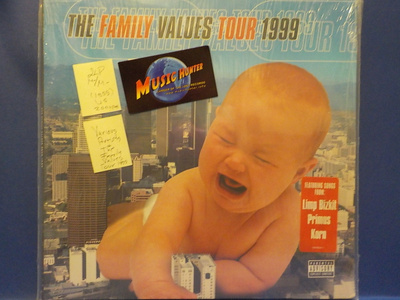 VARIOUS - THE FAMILY VALUES TOUR 1999 - US 2000 M-/M- 2LP