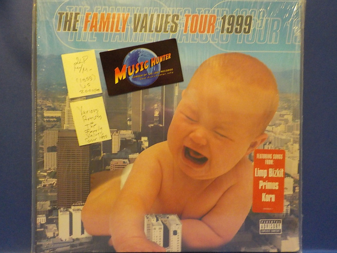 VARIOUS - THE FAMILY VALUES TOUR 1999 - US 2000 M-/M- 2LP