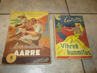 outsider - vihreä kummitus & merirosvolaivurin aarre 1944/51