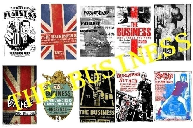 THE BUSINESS -- postikorttisetti   (Upea Lahja!) #1