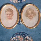 2 x ovaalikehys taulu. 1923 - pikkukuva 1