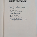 Arto Paasilinna : Onnellinen mies (signeerattu, tekijän o... - pikkukuva 3