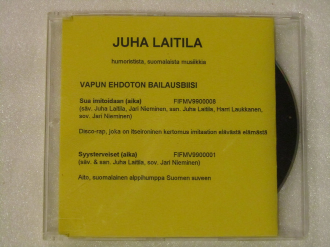 Juha Laitila • Syysterveiset PROMO CD-Single