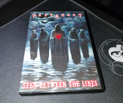 Testament - Seen Between The Lines DVD + Juliste