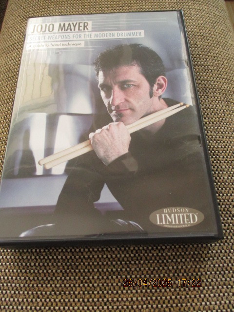 Jojo Mayer SECRET WEAPONS FOR THE MODERN DRUMMER (2 x DVD)