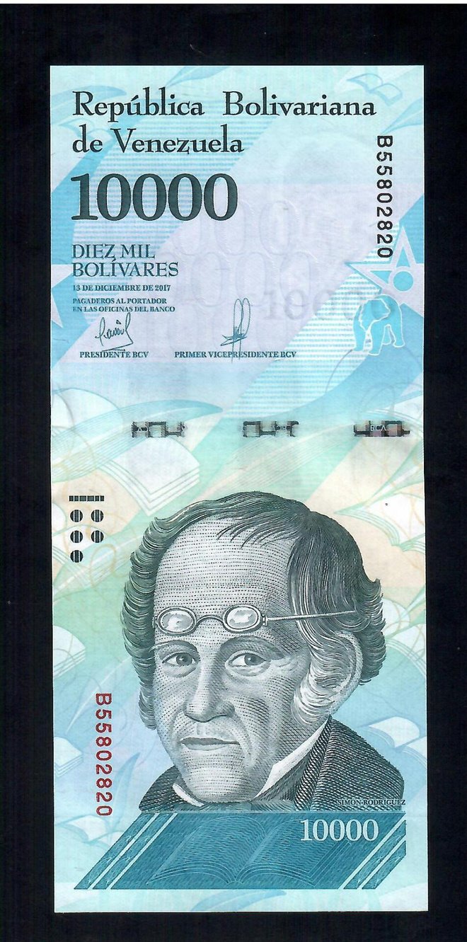 Venezuela 10000 Bolivar V.2017