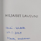 Martti Issakainen : Hiljaiset lauluni : runoja (signeerat... - pikkukuva 3