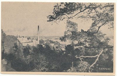 TAMPERE - vanha kortti