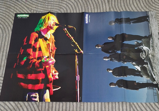 Suosikin juliste ; Kurt Cobain /Linkin Park