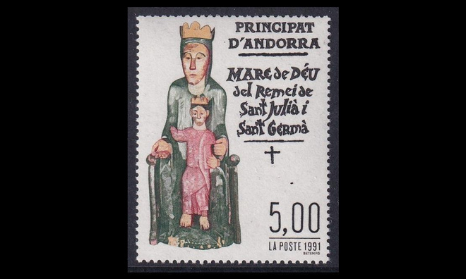 Andorra Fr 433 ** Uskonnollista taidetta (1991)