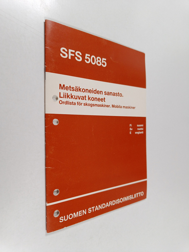 Metsäkoneiden sanasto : liikkuvat koneet = Ordlista för s...