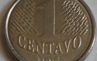 BRASILIA  1 Centavo v.1994  KM#631    Circ.