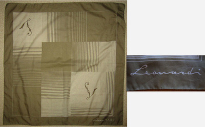 Leonardi - Desing huivi Koko: n. 75 x 75cm UPEA