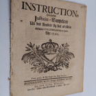 Instruction, hwarefter Justitiae - Cantzelern Uti des Ämb... - pikkukuva 1