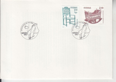 Ruotsi FDC 1980 Norden