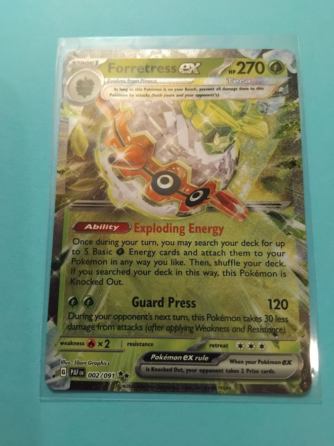 Pokemon Forretress     ex