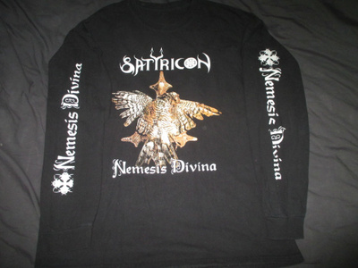Bändipaita : Satyricon - Nemesis Divina (Musta)