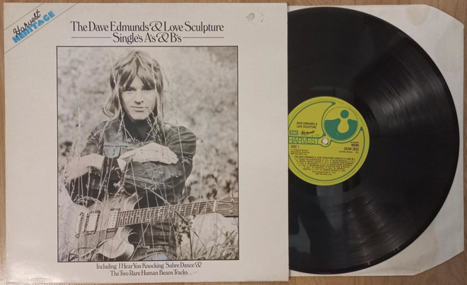 DAVE EDMUNDS & LOVE SCULPTURE: Singles A's & B's  LP