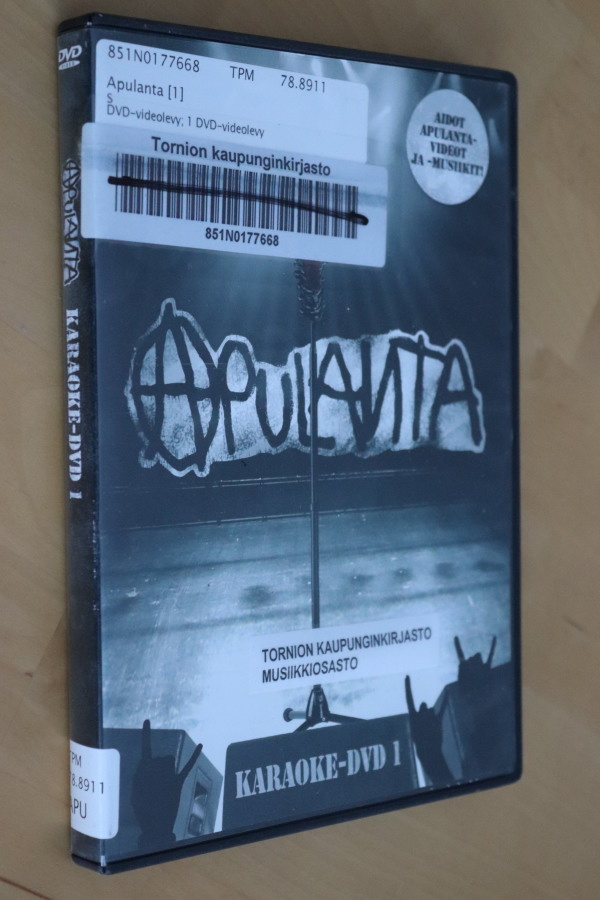 DVD Apulanta Karaoke-DVD 1 ( 2009 )